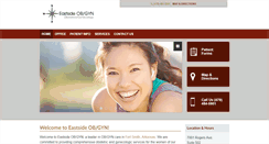 Desktop Screenshot of eastsideobgynftsmith.com